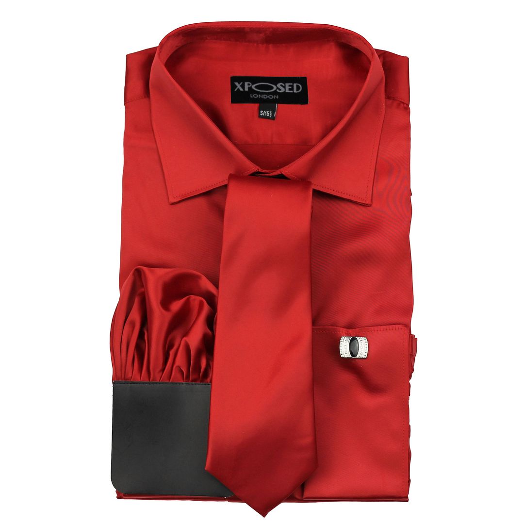 red dressing shirts